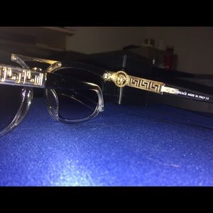 Versace Ombre oversized sunglasses